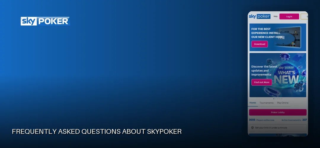 Skypoker promotional banner