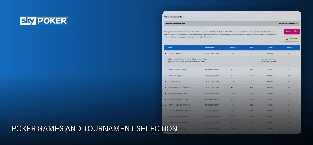 Skypoker promotional banner