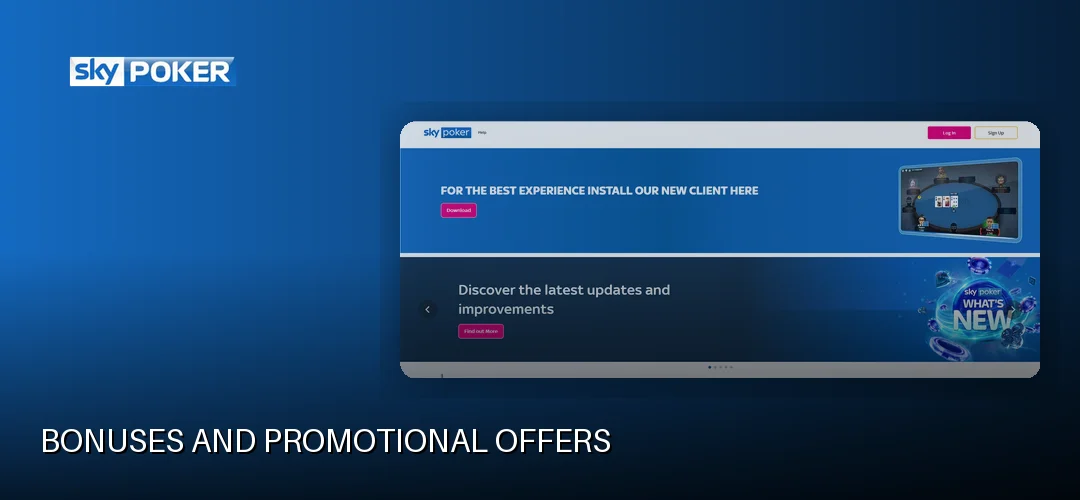 Skypoker promotional banner